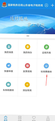 山东省电子税务局官方版 第1张图